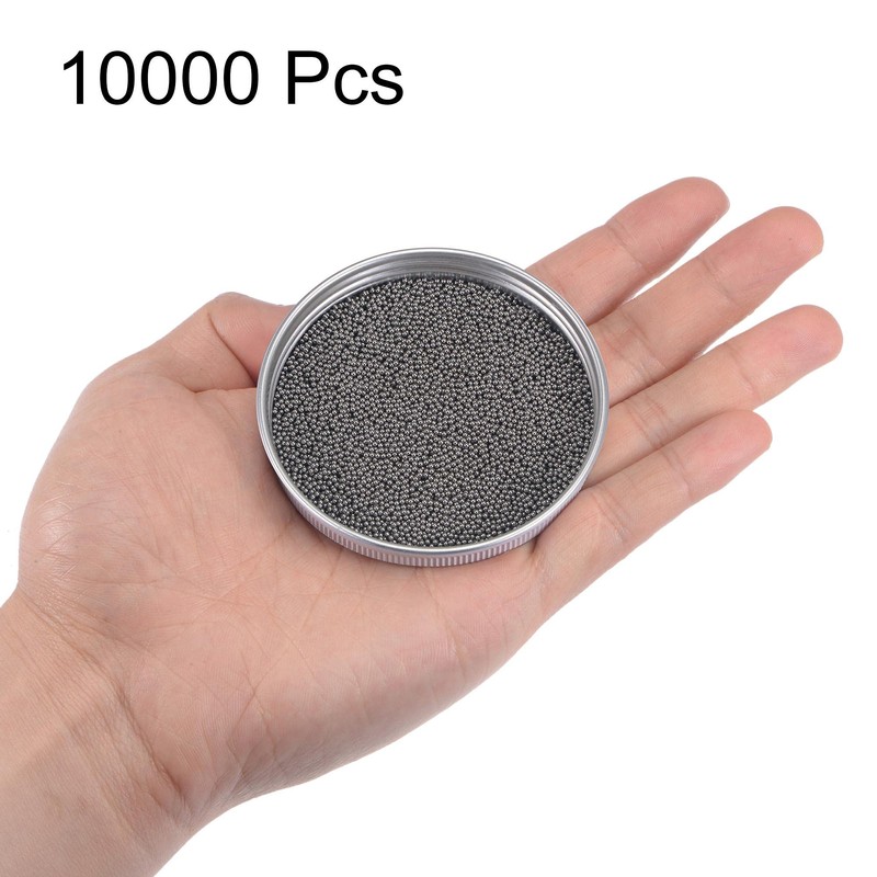 sourcing map 10000pcs 1.2mm Carbon Steel Bearing Balls G1000 Precision