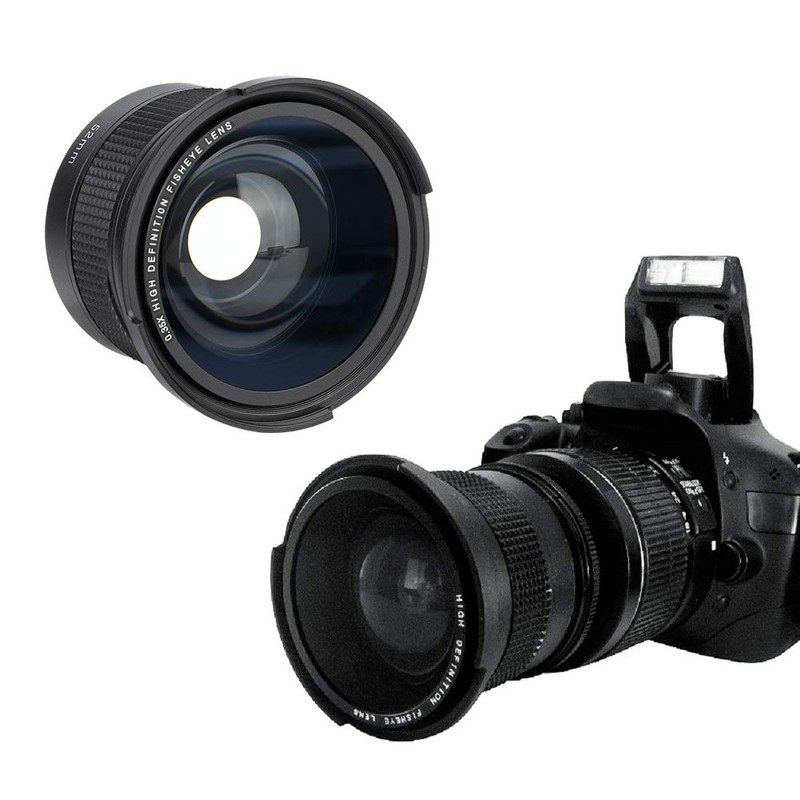 Universal Wide Angle Fisheye Lens, 0.35X Wide Angle Lens with