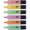 Q-Connect Pastel Highlighters (Pack of 6)