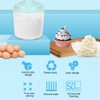 1200mL Manual Egg Beater Mixer Hand Crank Egg Cream Whisk