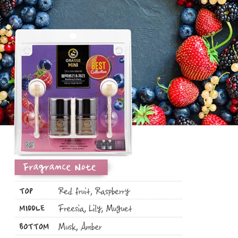 BULLSONE Grasse Vent Clip Type Car Air Freshener Diffuser 2