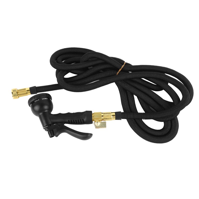 Expandable Garden Hose with Sprayer 49.2ft TPE Automatically Retractable Flexible