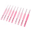 9pcs Crochet Hooks Set Professional High Accuracy Portable Soft Handle