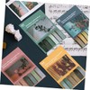 VILLFUL Retro Memo Pad Pack Self-Stick Notepad Note Pad Tearable
