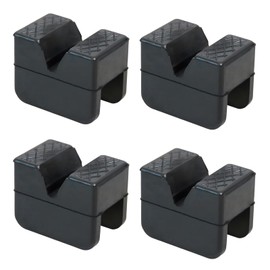 AQUILIVE Jack Pads, Jack Stands, Rubber Pads, Adapter, Universal Use, Set of 4