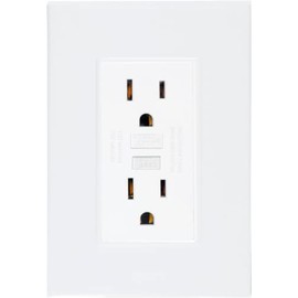 iGoto PS801-B Contacto dúplex con placa falla tierra (Blanco)