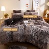XeGe Plush Shaggy Duvet Cover, Luxury Ultra Soft Velvet Fuzzy