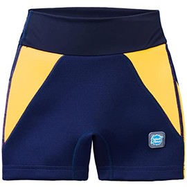 Splash About Kids Jammers, Navy/Yellow, 5-6 Years