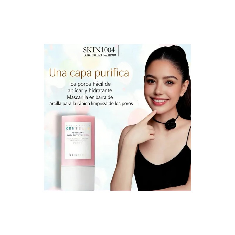2p Skin1004 Mascarilla Barra Arcilla Centella Poremizing 27g