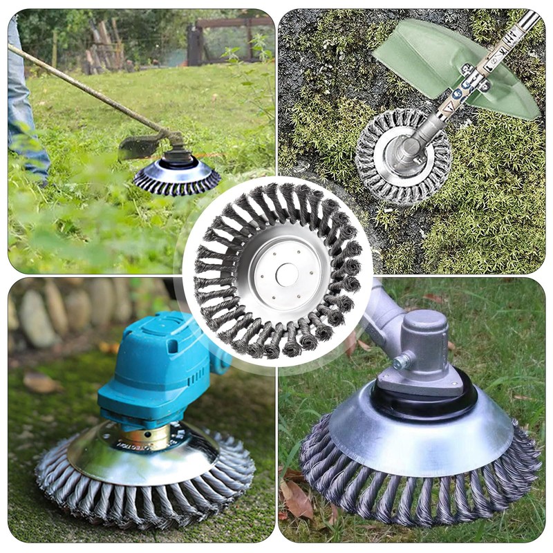 Steel Wire Weeding Head, 150 x 25.4 mm Brush Cutter