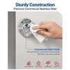 Toqraft Bathroom Privacy Lever Lock with Large Vacant/Occupied Indicator (2