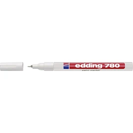 Edding 780 White Paint Marker - Marker, Painting (White, Multicoloured, 0.8mm)