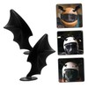 Ciieeo DIY Evil Wings Helmet Accessories Black Decorative Wings for