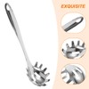 Healvian Stainless Steel Spaghetti Spoon Pasta Ladle Server with Teeth