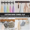 YHSKJCD Pack of 8 towel clips, hanger for towels, tea
