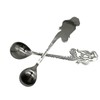 Maydahui 4 PCS Mermaid Spoon 18/10（304）Stainless Steel Fish Coffee Spoons