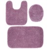 Garland Rug BA130W3P02J1 Finest Luxury Bath Rug Set, 3-Piece, Purple