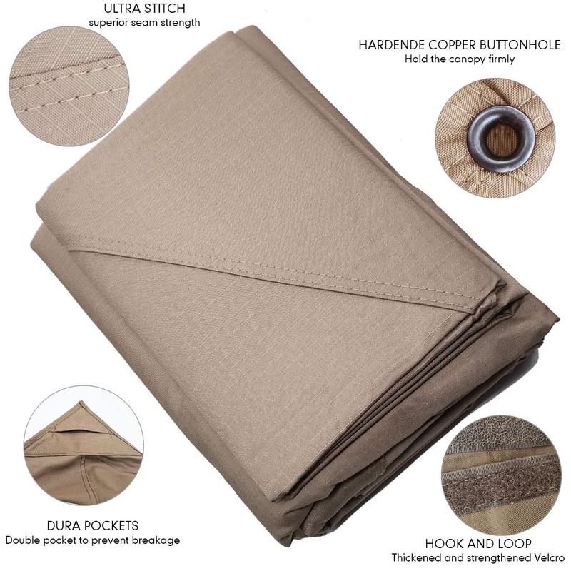 Ontheway Replacement Canopy roof, Model L-GZ136PST for Target Madaga Gazebo
