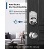 TEEHO TE002K Keyless Fingerprint Deadbolt Door Lock - Smart Lock