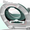Children PVC Cushion Toilet Training Seat Baby Ergonomic Potty Training