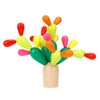 Wooden Children Puzzle Balancing Cactus Toy Assembled Building Blocks