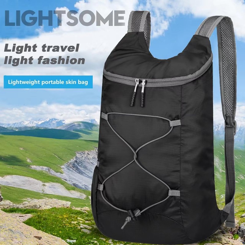 levayhill 16L Hiking-Daypack Lightweight-Foldable Travel-Backpack Water-Resistant Camping Outdoor Packable Easy