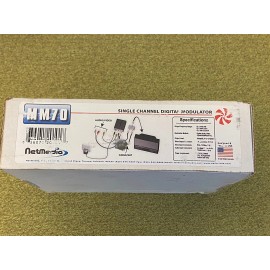NetMedia NEW NetMedia NM-MM70 Single Channel Modulator Baseband A/V to SDTV Converter