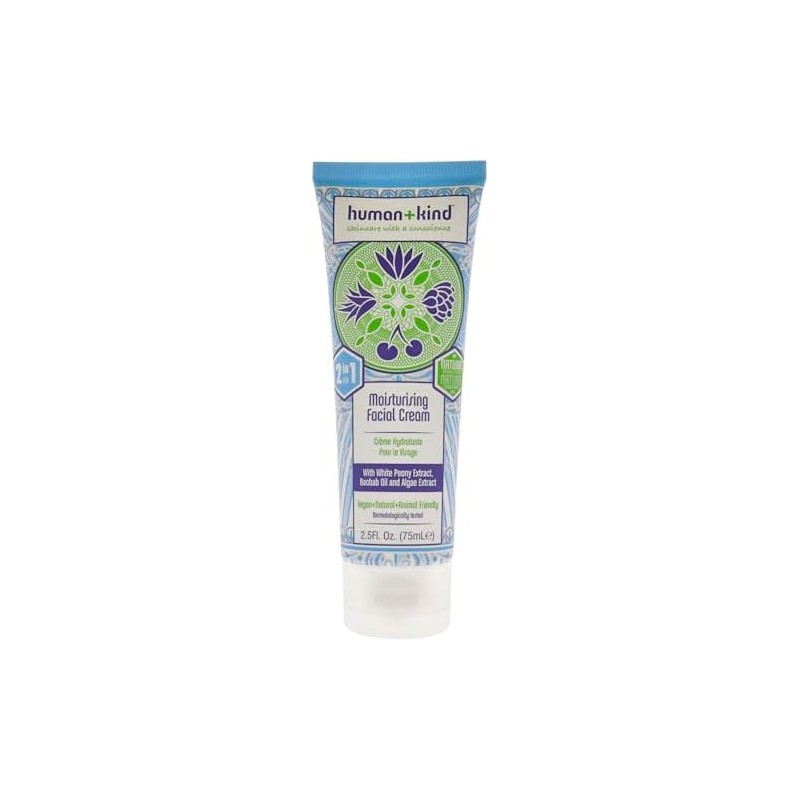 Human+Kind Moisturising Facial Cream For Unisex 2.5 oz Cream