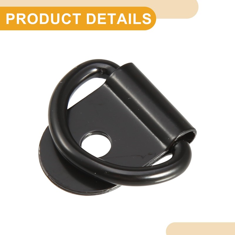 Partuto 40 Pcs Universal D Rings Tie Down Anchor -