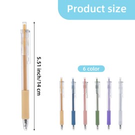 Gjinxi Knife Pen Craft Cutting Tools 6PCs Utility Paper Pen Cutter Retractable Precision Paper Cutting for School Home Utility Knife Pen Carving Tools for DIY Crafting Scrapbooking