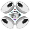 NDGTC Cable Grommet – Set of 4 Metal Desk, Feed-Through