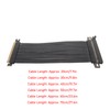 PCIE 3.0 X16 Extender Riser Cable High Shielding Property 180