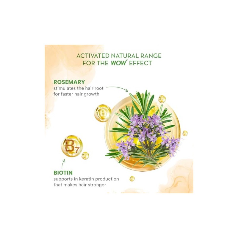 WOW Skin Science Champú De Romero Con Biotina De 16.9