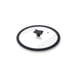 Währung Luft Deckel Glas 28 cm grau