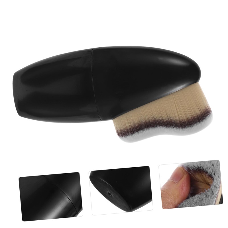 Ipetboom Facial Makeup Brush Foundation Brush for Liquid Portable Easy