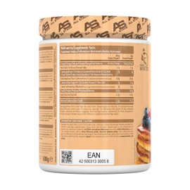All Stars Pancake Protein Mix 600 g Tin, Whey Protein Powder for Baking Pancakes, Protein Powder Low Fat & Low Sugar, Pancakes with 25 g Protein per Serving, Fitness Baking Mix