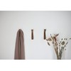 anaan "Forest Coat Hooks Wood with Leather Strap Wall Hook
