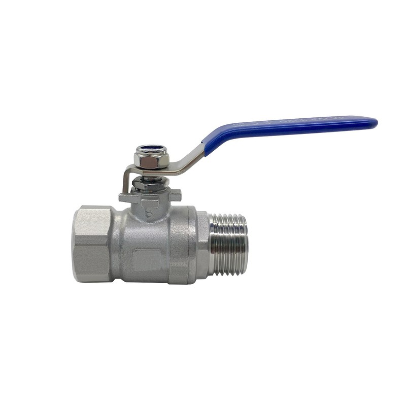 Fitvell Stainless Steel Garden Hose Shut Off Valve Full Flow