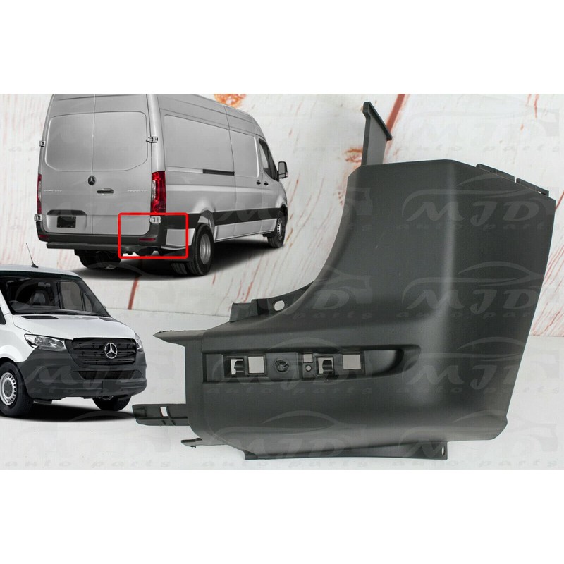 FOR MERCEDES SPRINTER W907 2019-2023 Rear Bumper Corner Cover Panel