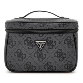 GUESS Toiletry Train Case Coal Logo, Coal logo
