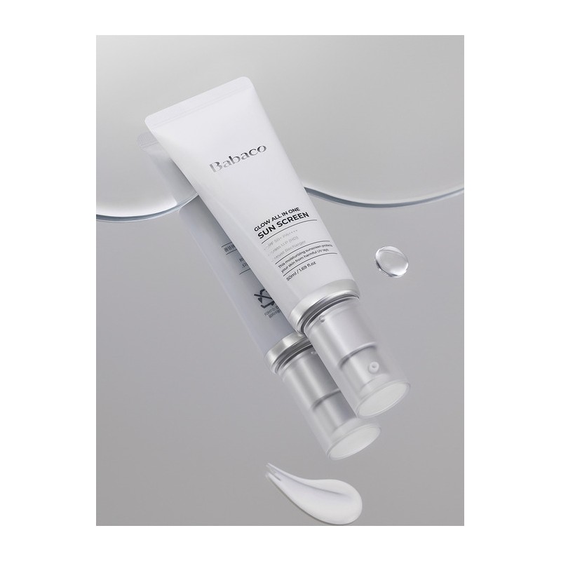 Babaco All-in-One Watery Glow Sun Cream 50ml / 바바코 올인원