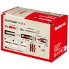 fischer DuoPower 5 x 25 S, Universal Dowels with Safety