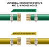 Garden Hose Repair Kit, Solid Brass Water Hose Mender Female