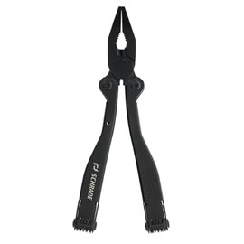 Schrade Delta Class Tough Tool with Stainless Steel 20 Piece Tough Multi-Tool with Can Opener, Pliers, Screwdrivers and Sheath for Outdoor Survival, Camping and EDC