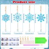 4 Pcs 5D Christmas Diamond Painting Kits DIY Point Drill