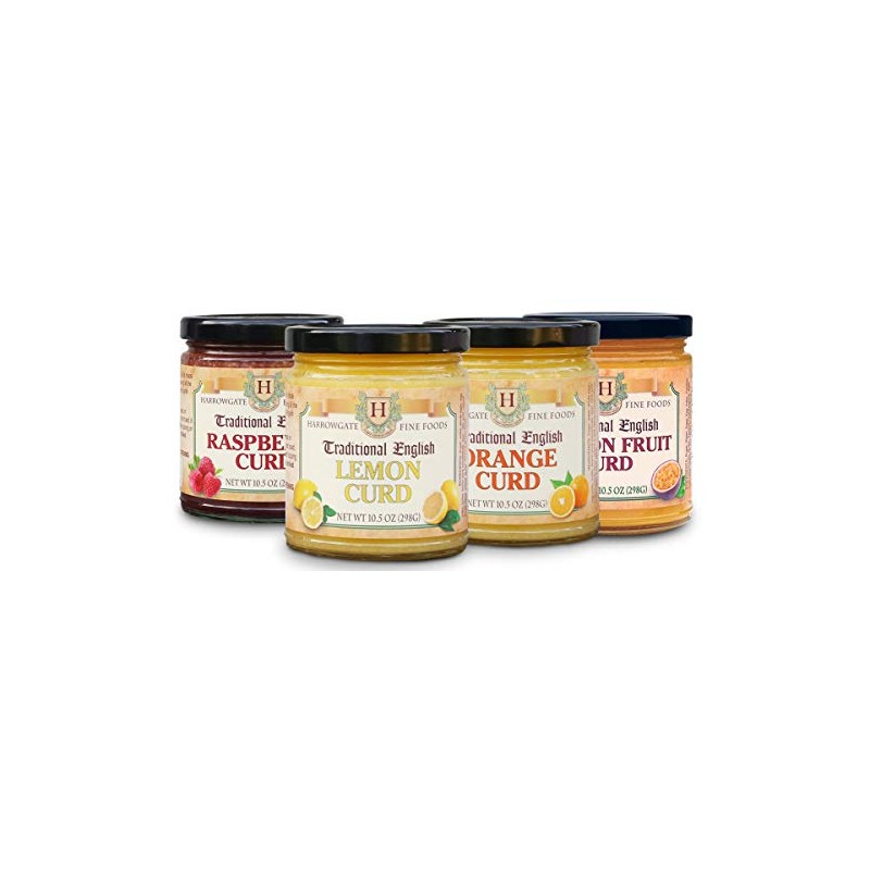 aditional English Curds - 4 pack variety - Lemon, Orange,