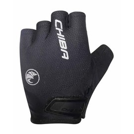 Chiba Gel Air Cycling Gloves Short Black 2024: Size: XL (10)