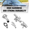 MDEOOSKY 4 Pcs Coolant Flange Kit 4Pcs/Set Aluminum Engine Coolant