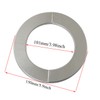 PZRT 2pcs Wall Split Flange 101mm Stainless Steel Round Escutcheon
