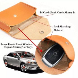 Universal Phone Card Car Key Keyless Entry Fob Signal Guard Blocker Upgraded Faraday bag